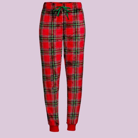 Secret Treasures Women's Red Cuffed Sleep Pants Size Medium NWT - Picture 1 of 4